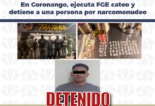 La Tortería, cateo, FGE, delitos contra la salud, droga, San Francisco Ocotlán