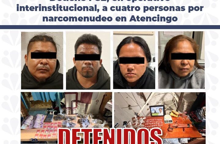 FGE, cateo, operativo, Atencingo, Chietla, narcomenudistas, droga