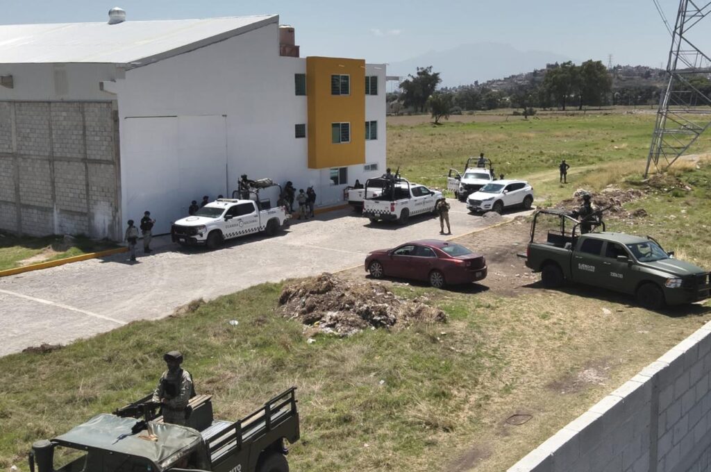 operativo, GN, Plan Cero Robos, San Jerónimo Caleras, tractocamiones, mercancía, robo