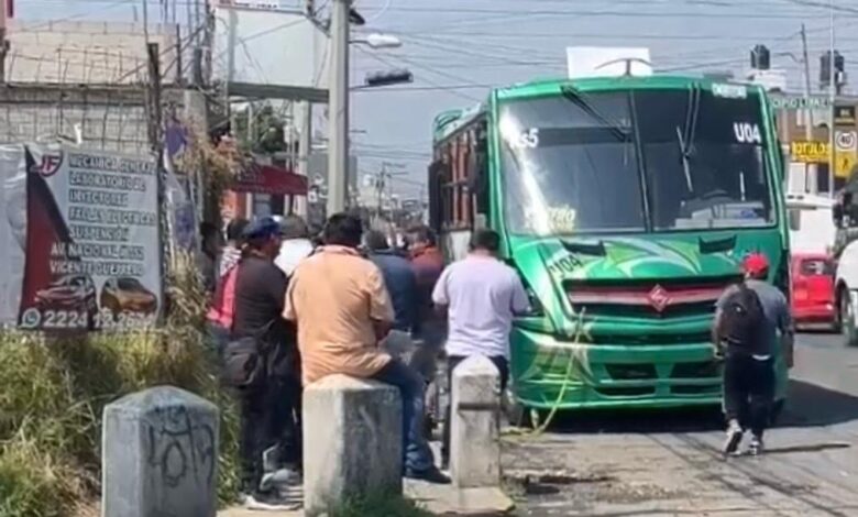 pasajero, ruta RS-5, Azumiatla, Avenida Nacional, muerto, paro cardiorrespiratorio
