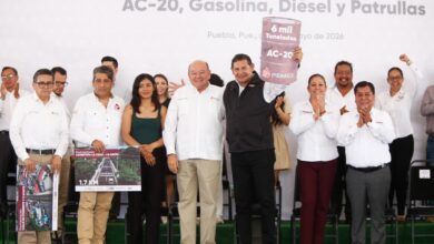 Pemex, Puebla, hidrocarburo recuperado, tres de pavimentación, donación