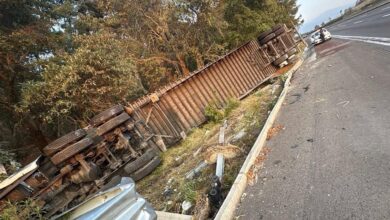 volcadura, accidente, Castores, Santa Rita Tlahuapan, Guardia Nacional, Capufe
