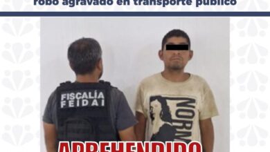 FGE, aprehensión, detenido, robo a transporte público