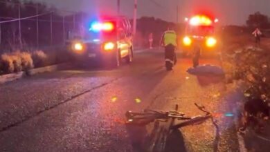 accidente, cicilista, muerto, corredor industrial, Santiago Miahutlán