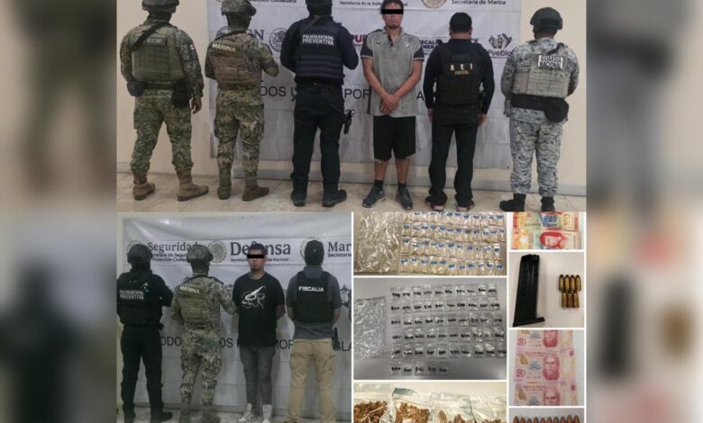 detenidos, droga, ataque, Plaza Adagio, Sonata, SSP