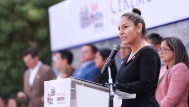 San Andrés Cholula, Lupita Cuautle, madres servidoras públicas, Batalla de Puebla, ceremonia cívica