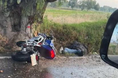 accidente, motociclista, Tepeaca, Los Reyes de Juárez