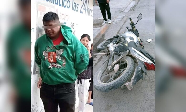 San Mateo Mendizábal, Amozoc, Policía Municipal, delincuente, robo, asalto, armas hechizas