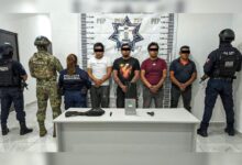 SSP, detenidos, banda, robo de transporte de. carga, Zautla