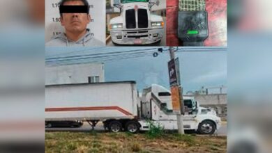 Cuautlancingo, Sanctórum, tractocamión, inhibidor de señal, FGR, detenido, ataques a las vías de comunicación