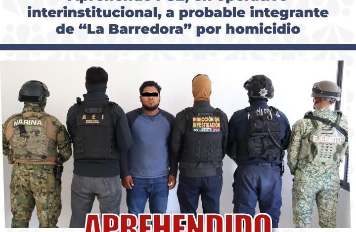 aprehensión, FGE, La Barredora, ejecución, Totimehuacán, Amado Corcuera