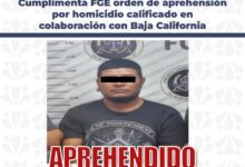 aprehensión, FGE Puebla, homicidio calificado, La Loma, Baja California, colaboración