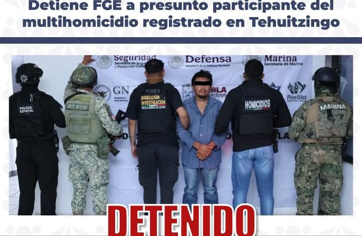 caso Tehuitzingo, FGE, captura, El Pony, familia Torres, investigaciones