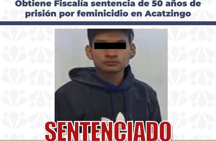 FGE, sentencia, feminicidio, Acatzingo