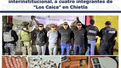 operativo, FGE, Los Caica, Chietla