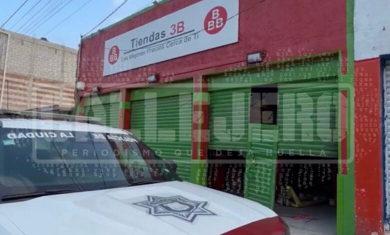 Tiendas 3B, robo, delincuentes, Guadalupe Hidalgo, SSC