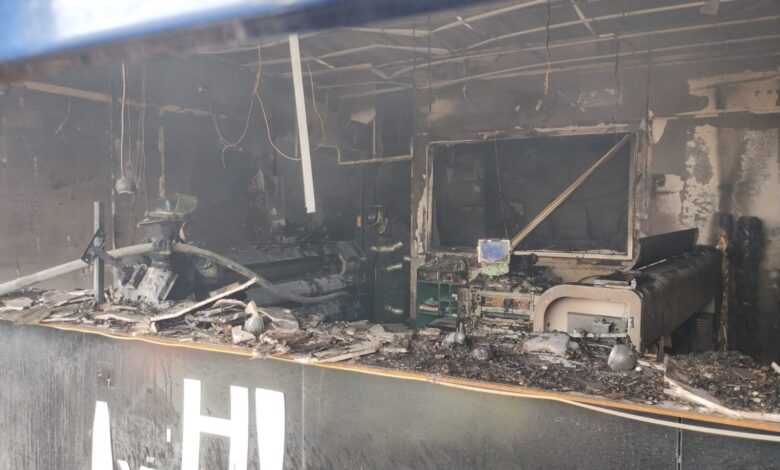 incendio, plaza comercial, 11 Sur, 95 Poniente, Mayorazgo, imprenta, Bomberos