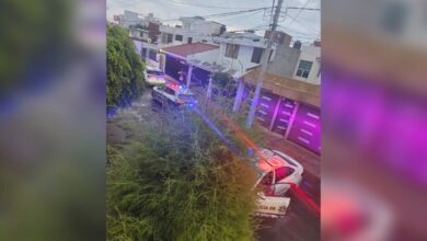 choque, disparos, San José Mayorazgo, SSC, denuncia