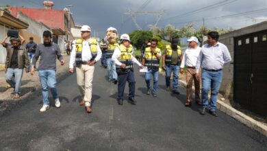 rehabilitación de vialidades, Gobierno de Puebla, Puebla capital, Alejandro Armenta, San Jerónimo Caleras