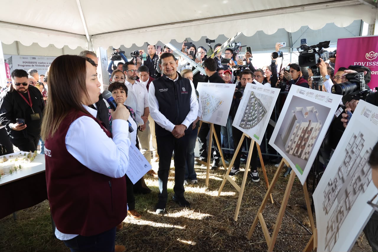 Gobierno de Puebla, FOVISSSTE, vivienda, unidad habitacional Carmen Serdán