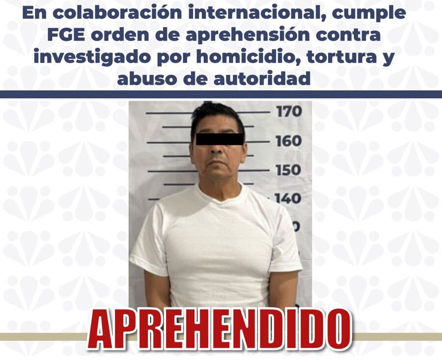FGE, ex policía judicial, homicidio, tortura, Tehuacán, aprehensión