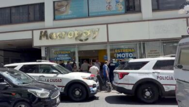 Policía Auxiliar, suicidio, Macropay, Centro Histórico, FGE, diligencias