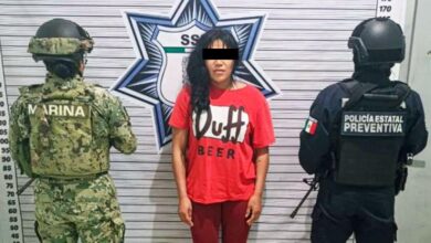detenida, droga, SSP, Plaza Mazarik, disparos, Periférico Ecológico, Puebla-Tehuacán