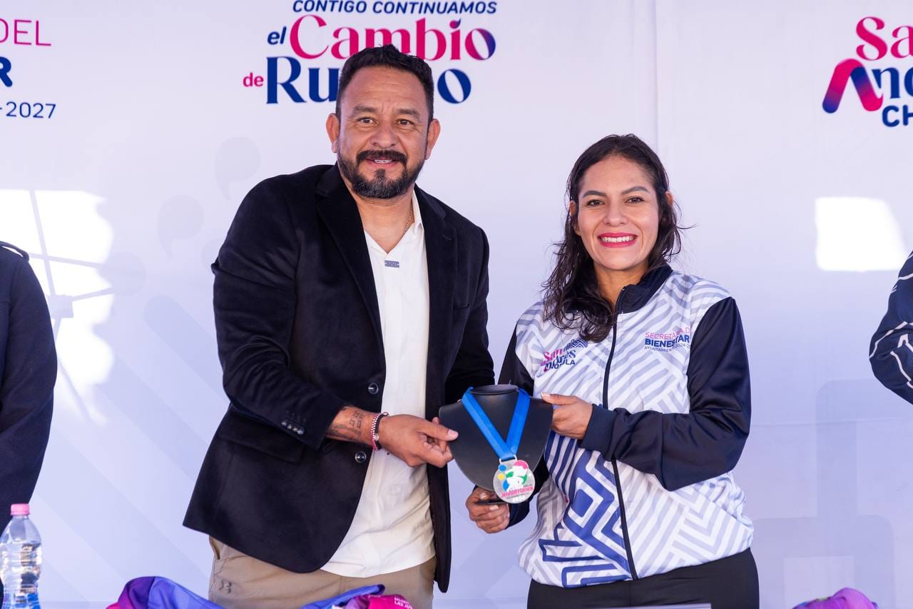 San Andrés Cholula, Lupita Cuautle, carrera, Corre por las Juventudes 2026