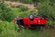 accidente, volcadura, Zautla, cuerpos de emergencia, FGE