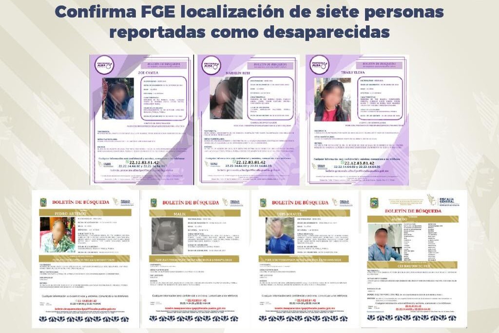 FGE, desaparición de personas, localización