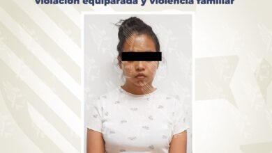 detenida, violencia familiar, violación equiparada, FGE