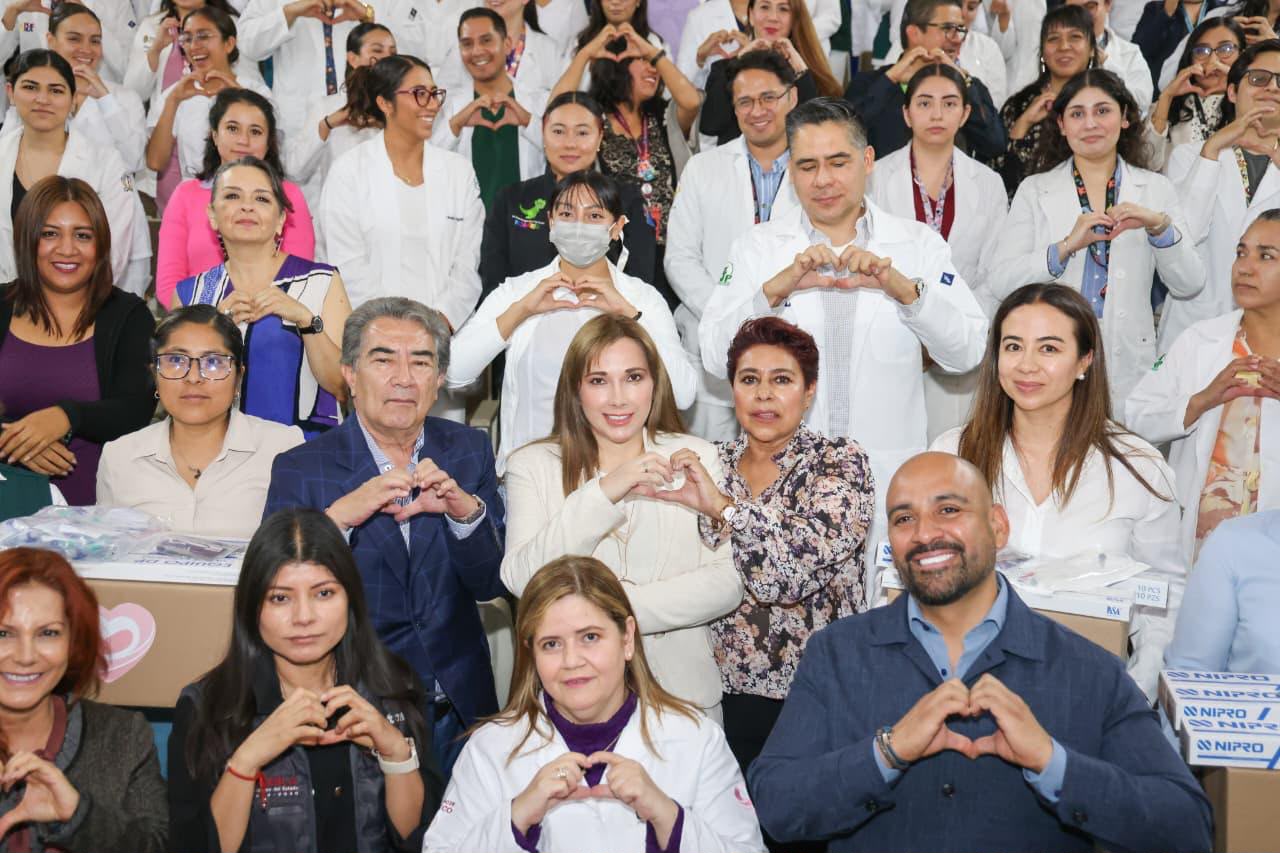 Hospital de la Niñez Poblana, Ceci Arellano, SEDIF, Gobierno de Puebla