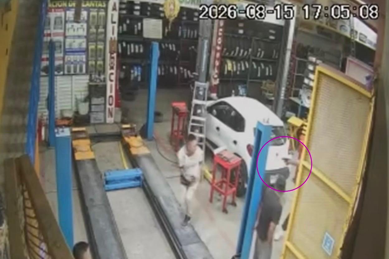 ataque, llantera, taller mecánico, Cleotilde Torres, cobro de piso, El Chupón, CJNG, lesionados