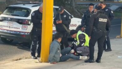 accidente, ciclovía, Bulevar Hermanos Serdán, lesionado