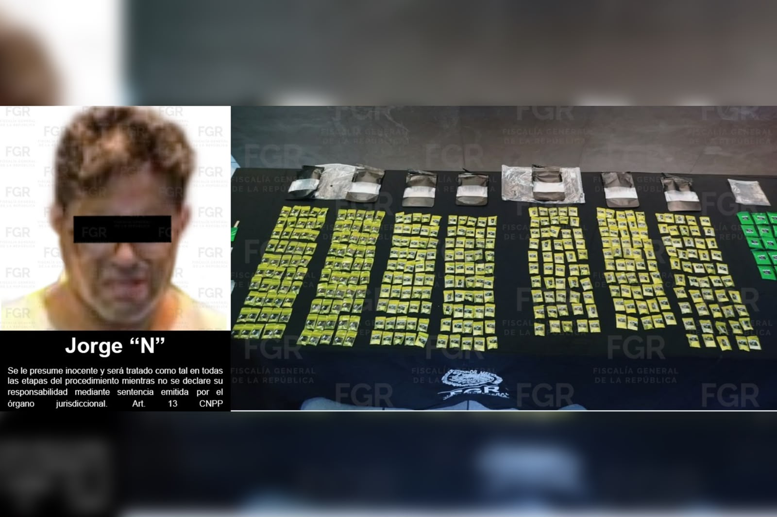 detenido, FGR, cocaína, metanfetaminas, Jalpan, autopista México-Tuxpan