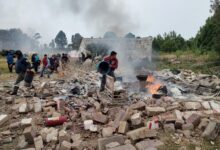 explosión, polvorín, Tepontla, San Pedro Cholula, Bomberos, SSP