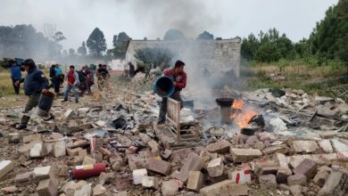explosión, polvorín, Tepontla, San Pedro Cholula, Bomberos, SSP