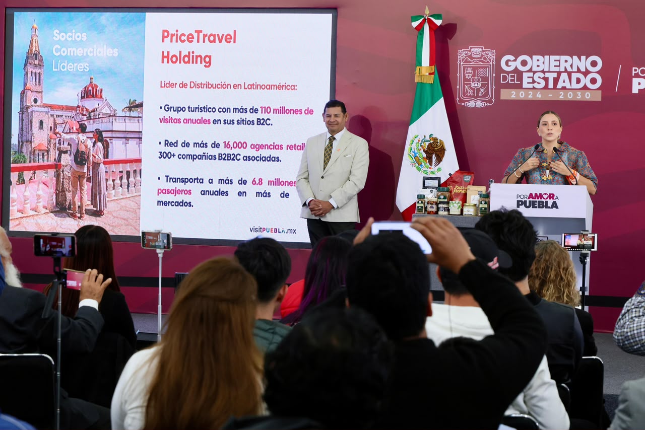 Gobierno de Puebla, Turismo, riqueza comunitaria, Alejandro Armenta