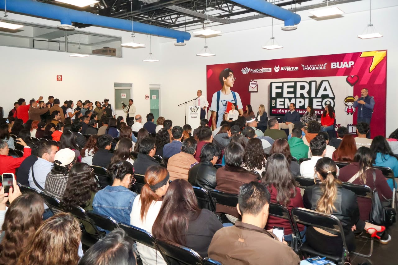 Feria de Empleo para Jóvenes, Pepe Chedraui, Gobierno de la Ciudad, CCU, BUAP