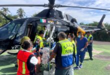 Gobierno de Puebla, traslado aéreo, paciente, Acatlán de Osorio, Hospital de Traumatología IMSS-Bienestar