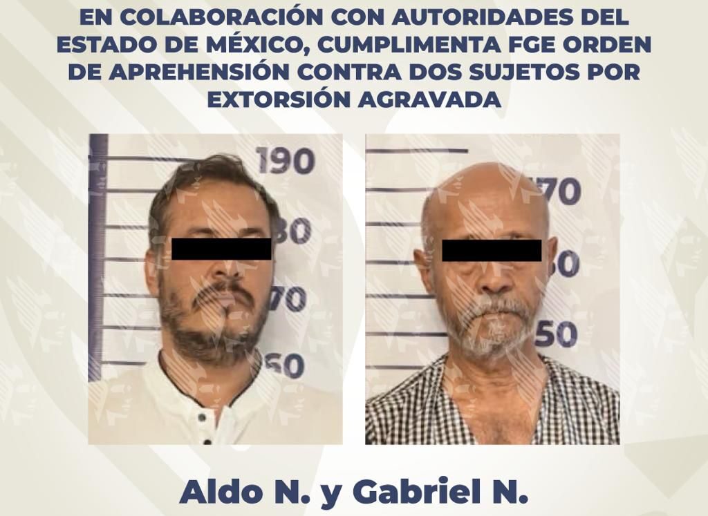 detenidos, extorsionadores, Edomex, Amalucan, operativo, aprehensión