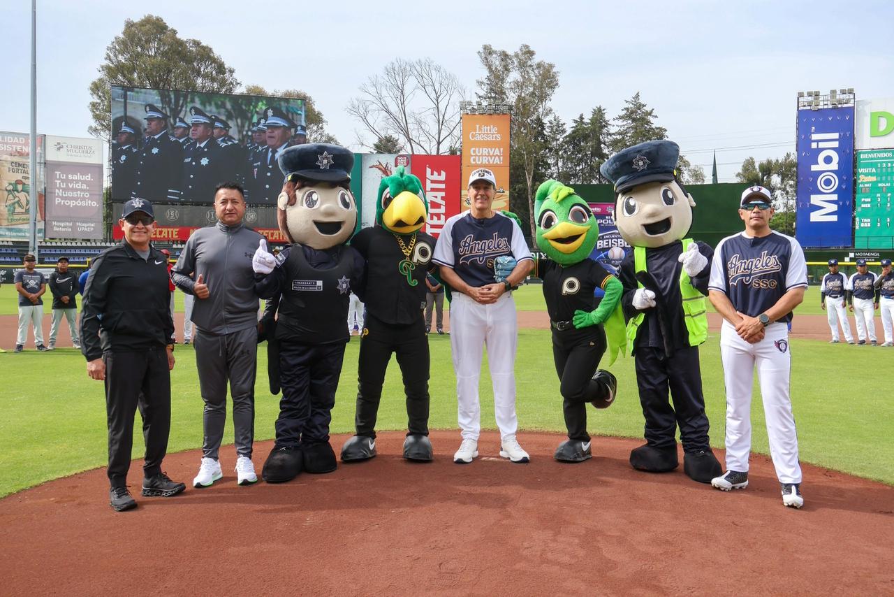 Pepe Chedraui, SSC, SSP, béisbol, partido amistoso