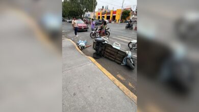 choque, bicicleta eléctrica, San Nicolás Tetitzintla, Tehuacán, IMSS