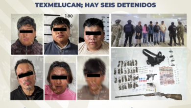 FGE, grupo delictivo, operativo, Texmelucan, drogas, armas