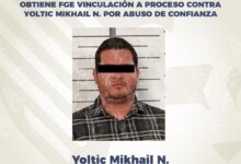 Yoltic Mikhail, abuso de confianza, vinculación a proceso, FGE, prisión preventiva, fraude