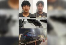detenidos, SSC, robo de vehículo, armas de juguete, Romero Vargas