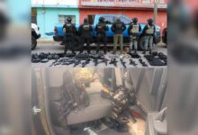Isaac Rodríguez Ochoa, edil, Esperanza, SSyPC, FGR, FEMDO, Guardia Nacional, cateos, robo de vehículos con mercancía, armamento, equipo táctico
